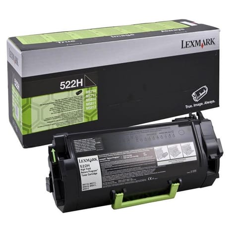 ⁨Lexmark oryginalny toner 52D2H00, 522H, black, 25000s, return⁩ w sklepie Wasserman.eu