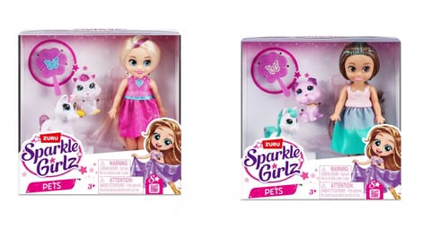 ⁨Doll Princess 4,7 inches with pets⁩ at Wasserman.eu