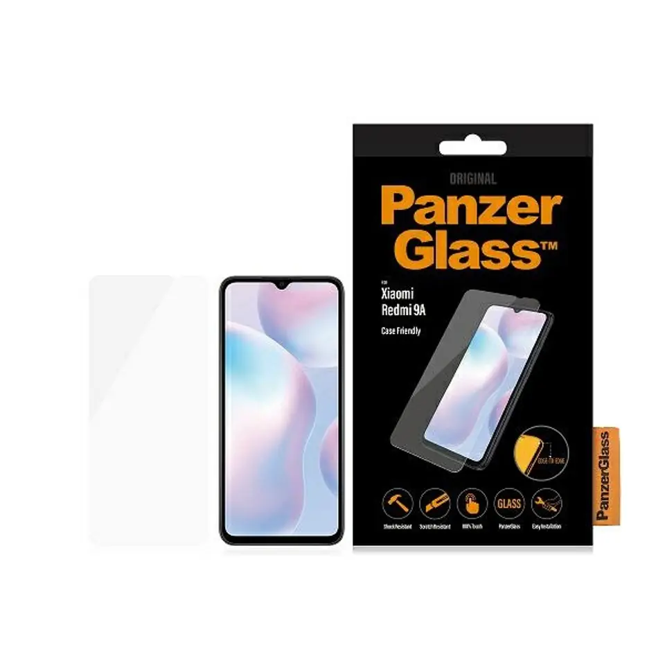 ⁨PanzerGlass E2E Regular Xiaomi Redmi 9A Case Friendly⁩ at Wasserman.eu