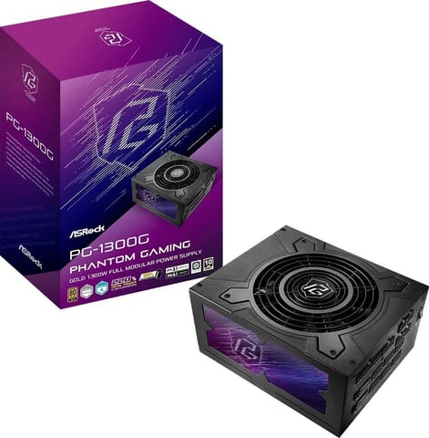 ⁨Zasilacz PC ASROCK 1300W 90-UXP130-GFEAAB⁩ w sklepie Wasserman.eu