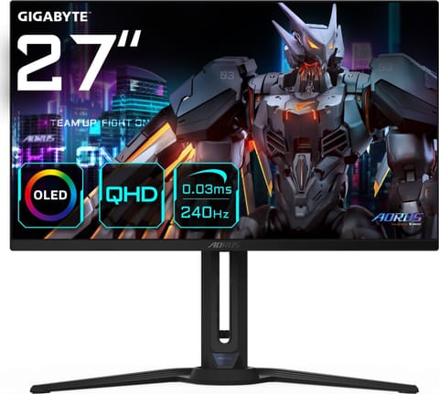 ⁨GIGABYTE MONITOR 26.5" AORUS FO27Q2 EK⁩ at Wasserman.eu