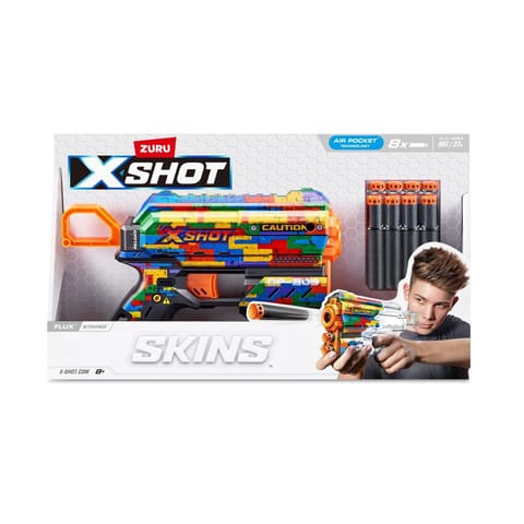 ⁨Blaster SKINS FLUX (8 Darts) Striper⁩ at Wasserman.eu