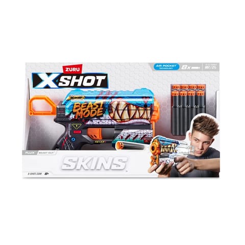 ⁨Launcher SKINS FLUX (8 Darts) Beast Out⁩ at Wasserman.eu