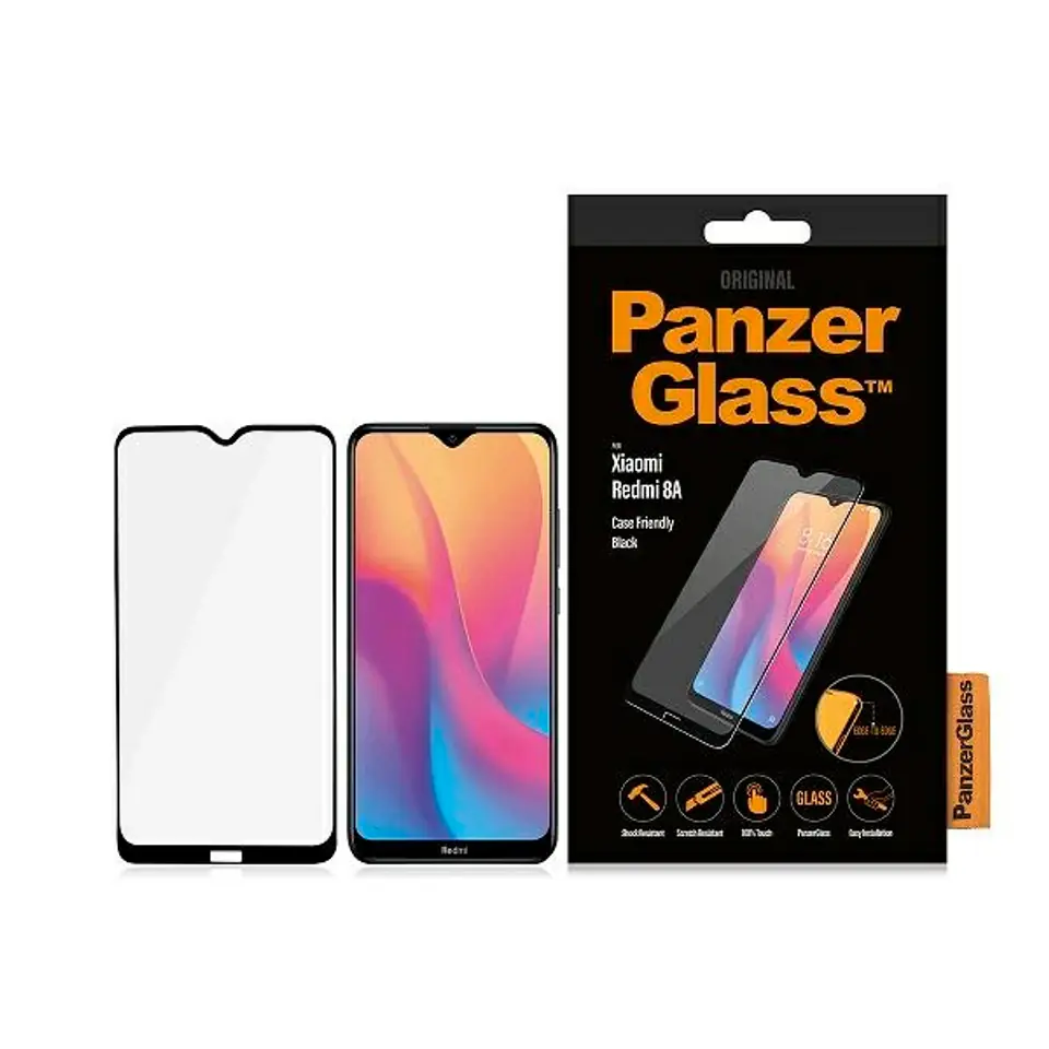 ⁨PanzerGlass E2E Regular Xiaomi Redmi Note 8A Case Friendly⁩ at Wasserman.eu