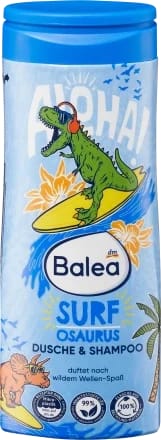 ⁨Balea Surfosaurus 2in1 Żel pod Prysznic i Szampon dla Dzieci 300 ml⁩ w sklepie Wasserman.eu