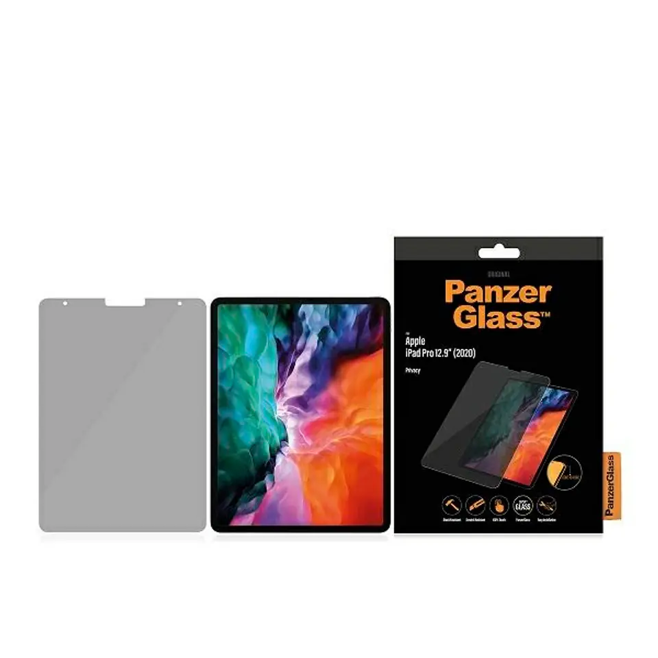 ⁨PanzerGlass E2E Super+ iPad Pro 12.9" 2020 Privacy⁩ at Wasserman.eu