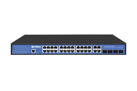 ⁨Ernitec Managed Layer 2+ Switch, 24⁩ w sklepie Wasserman.eu