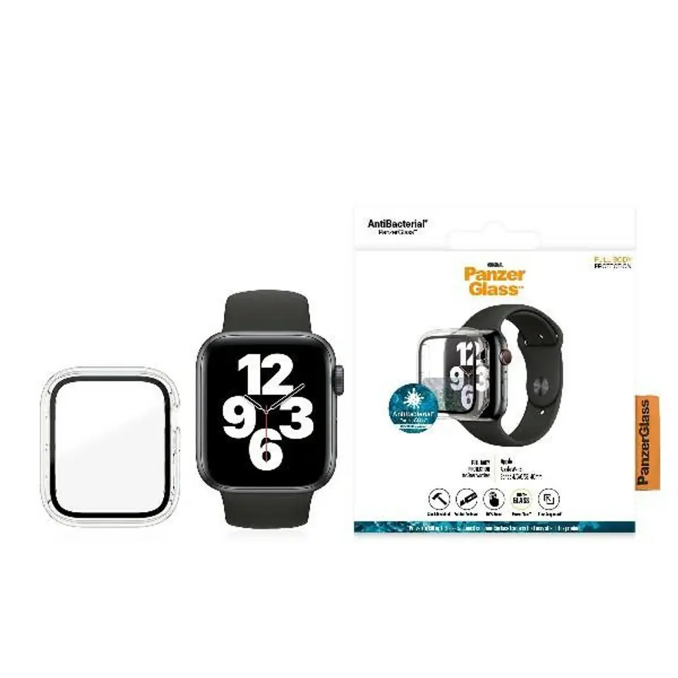 ⁨PanzerGlass Full Body Apple Watch 4/5/6 /SE 40mm transparent/clear AB⁩ w sklepie Wasserman.eu