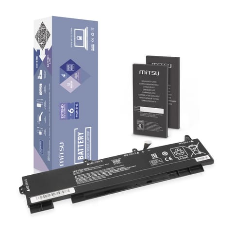 ⁨Bateria Mitsu do HP EliteBook 850, 855 (G7, G8), ZBook Firefly 15 (G7, G8)⁩ w sklepie Wasserman.eu