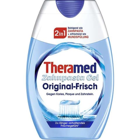 ⁨Theramed Original-Frisch 2w1 Pasta do Zębów w Żelu 75 ml⁩ w sklepie Wasserman.eu