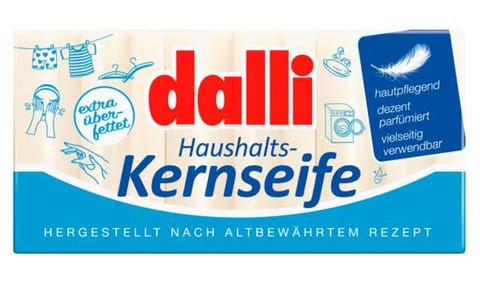 ⁨Dalli Haushalts-Kernseife Szare Mydło 3 x 100 g⁩ w sklepie Wasserman.eu