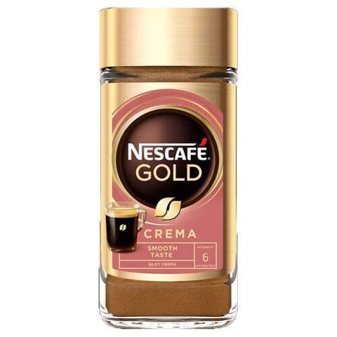 ⁨Nescafe Gold Crema Smooth Taste Kawa Rozpuszczalna100 g⁩ w sklepie Wasserman.eu