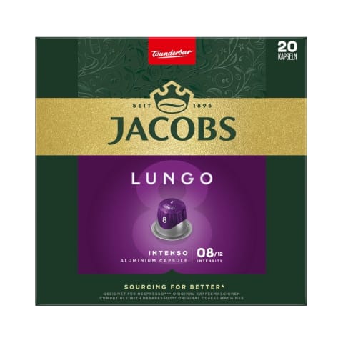 ⁨Jacobs Intenso Lungo 8 Kapsułki 20 szt.⁩ w sklepie Wasserman.eu