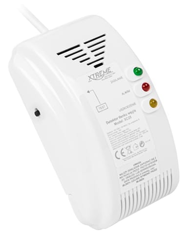 ⁨Czujnik czadu. Detektor CO Xtreme XC25, 230V⁩ w sklepie Wasserman.eu