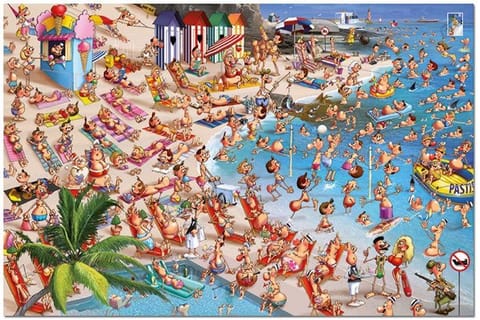 Puzzle 1000 - Ruyer Plaża PIATNIK w sklepie Wasserman.eu