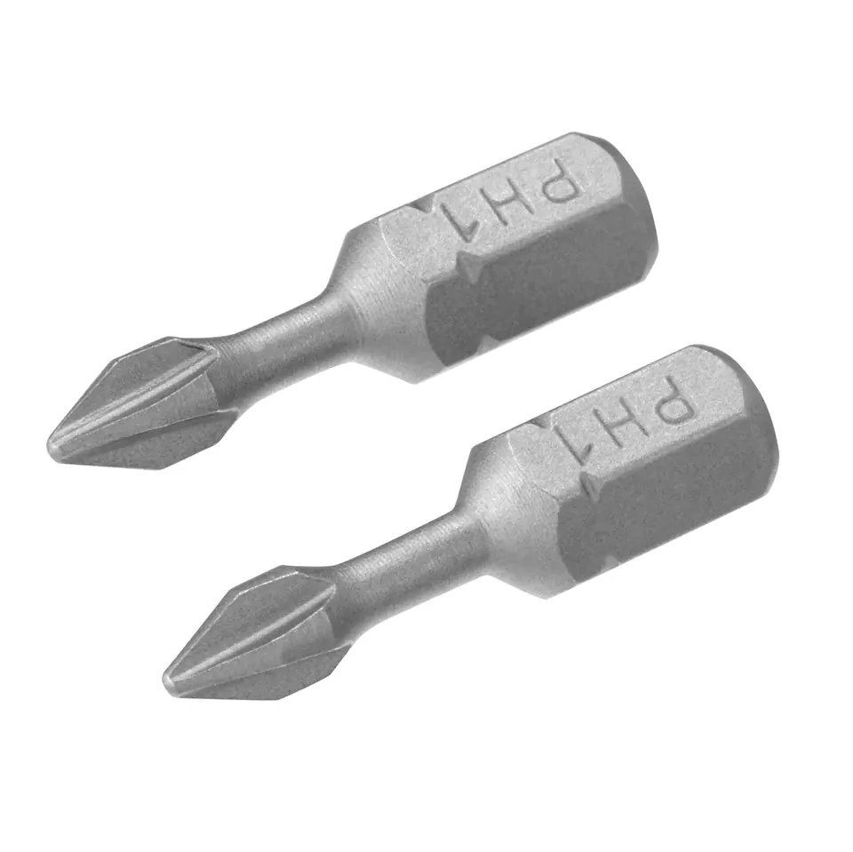 ⁨Screwdriver bits - philips torsion ph1/25 (2pcs)⁩ at Wasserman.eu