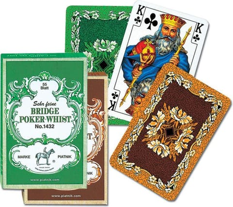 ⁨Cards Oak Leaf single 55 cards⁩ at Wasserman.eu