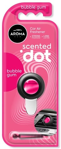 ⁨Odświeżacz powietrza aroma car membrana dot bubble gum⁩ w sklepie Wasserman.eu
