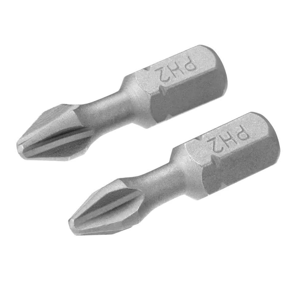 ⁨Screwdriver bits - philips torsion ph2/25 (2pcs))⁩ at Wasserman.eu