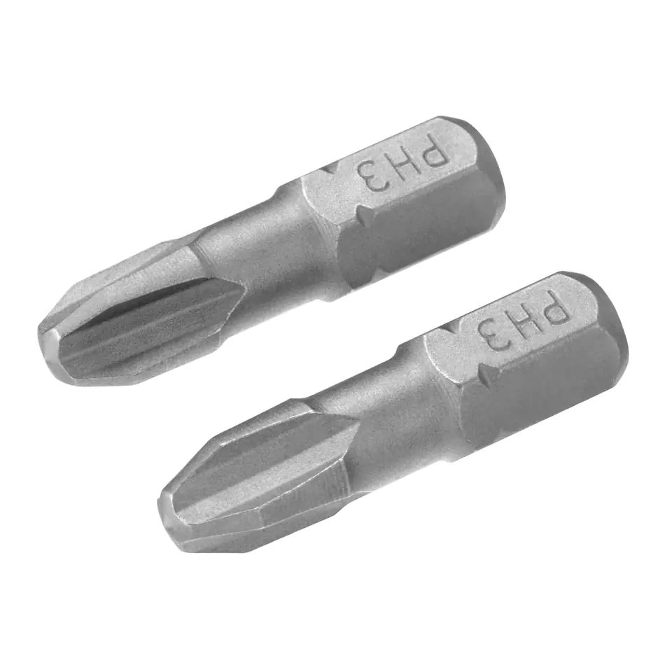 ⁨Screwdriver bits - philips torsion ph3/25 (2pcs)⁩ at Wasserman.eu