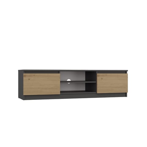 ⁨Topeshop RTV 140 ANTR/ARTIS TV stand/entertainment centre 2 shelves⁩ at Wasserman.eu