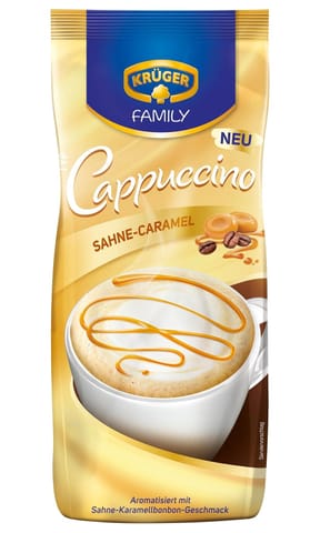 ⁨Kruger Cappuccino Sahne-Caramel 500 g⁩ w sklepie Wasserman.eu