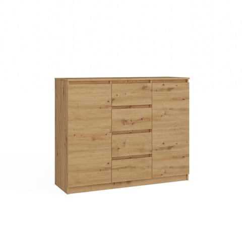 ⁨Komoda Malwa 2D4S 120 DĄB ARTISAN⁩ w sklepie Wasserman.eu