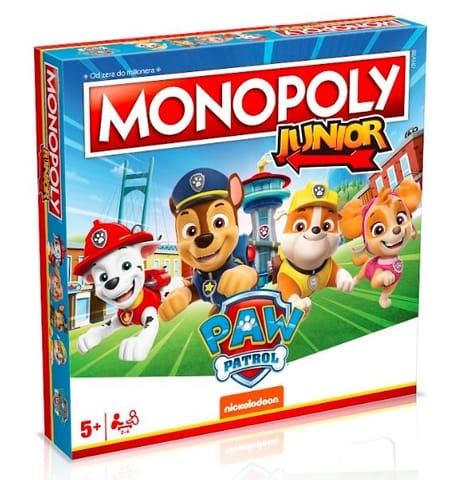 Gra Monopoly Junior Psi Patrol w sklepie Wasserman.eu