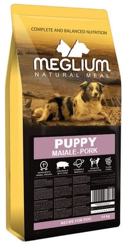 ⁨Meglium Dog Puppy Pork 14kg⁩ w sklepie Wasserman.eu