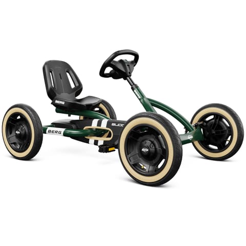 ⁨BERG Gokart Na Pedały Buddy Retro Green do 50 kg⁩ w sklepie Wasserman.eu