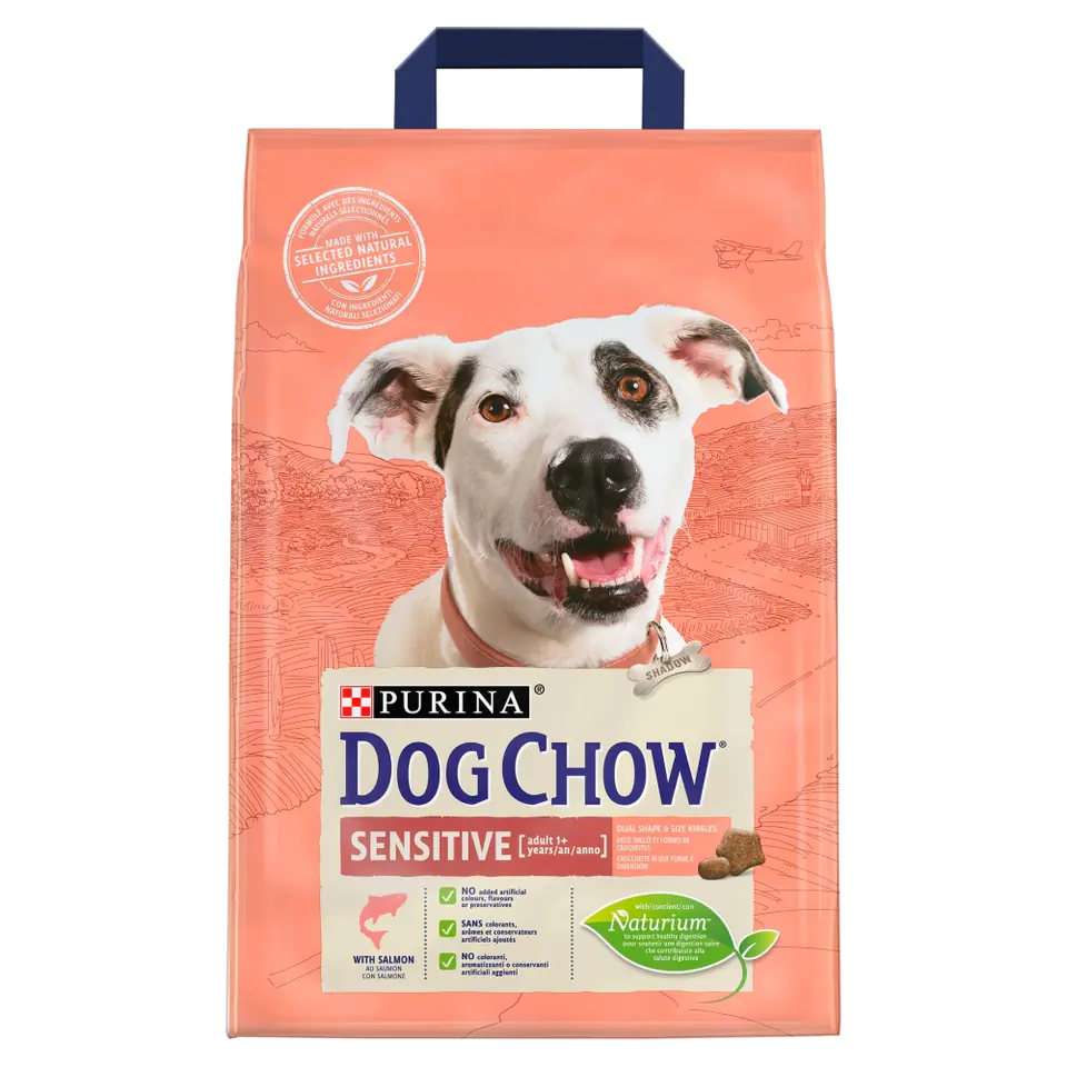 ⁨PURINA DOG CHOW SENSITIVE Salmon 2,5kg⁩ at Wasserman.eu