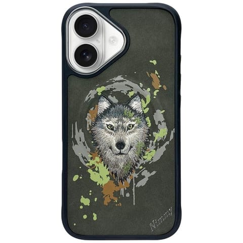 ⁨Etui Nimmy Wilk MagSafe do iPhone 16     ciemnoszary⁩ w sklepie Wasserman.eu