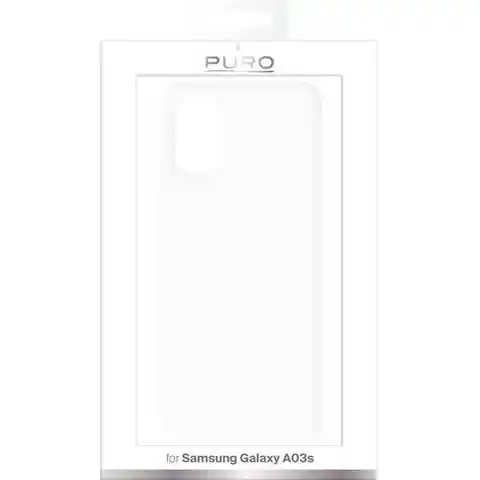 ⁨Puro Nude 0.3 Samsung A03s A037 przeźroczysty/transparent SGA03S03NUDETR⁩ w sklepie Wasserman.eu