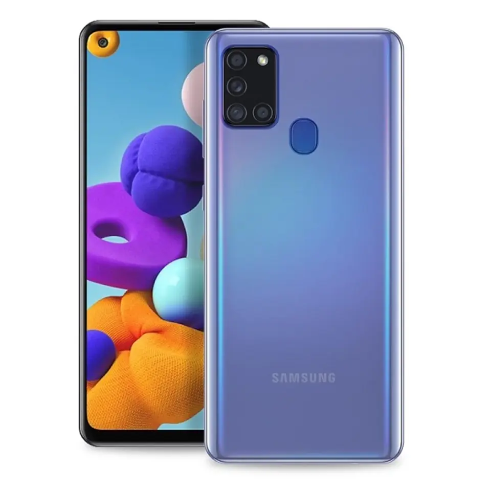 ⁨Puro Nude 0.3 Samsung A21s przeźroczysty /transparent A217 SGA21S03NUDETR⁩ w sklepie Wasserman.eu