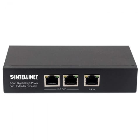 ⁨Extender PoE+ 2-ports Gigabit 802.3at/af⁩ at Wasserman.eu