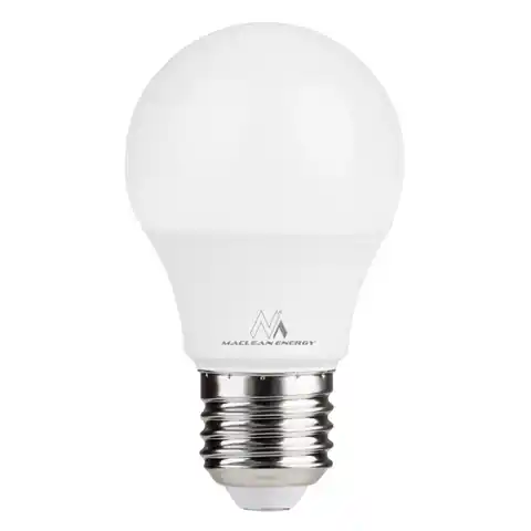 ⁨Maclean Bulb, LED E27, 5W, 230V, NW Natural White, 4000K, 500lm, MCE270⁩ at Wasserman.eu