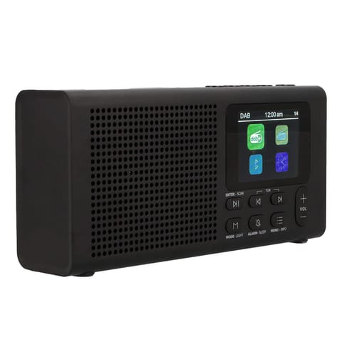 ⁨Radio DAB+/DAB/FM/BT OPTICUM RED TON5 - CZARNE⁩ w sklepie Wasserman.eu