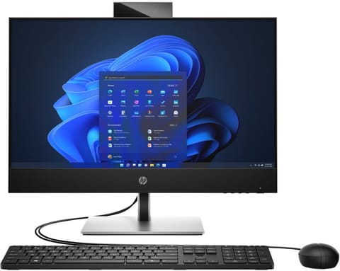 ⁨Komputer All-in-One HP ProOne 440 G9 (23.8"/i5-14500/UHD770/16GB/SSD1TB/DVD-RW/W11P/Czarno-srebrny)⁩ w sklepie Wasserman.eu