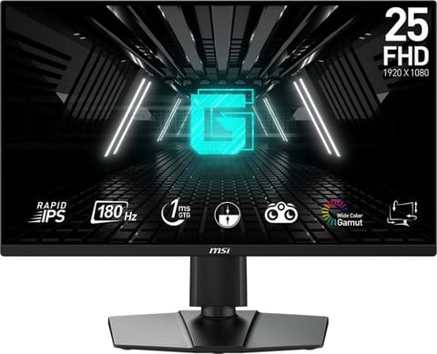 ⁨Monitor MSI G255PF E2 (24.5" /Rapid IPS /180Hz /1920 x 1080 /Czarny)⁩ w sklepie Wasserman.eu