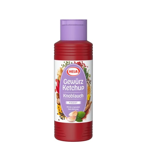 ⁨Hela Ketchup Curry Knoublauch Pikant - Czosnek 300 ml⁩ w sklepie Wasserman.eu