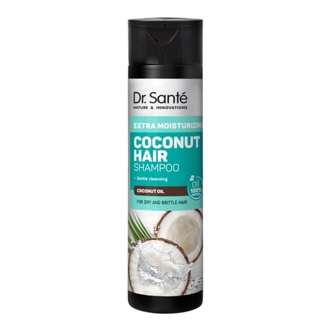 ⁨DR. SANTE Coconut Hair Szampon do włosów suchych i puszących się 250 ml⁩ w sklepie Wasserman.eu