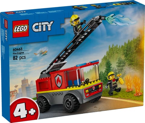 ⁨Klocki City 60463 Wóz strażacki z drabiną⁩ at Wasserman.eu