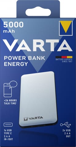 ⁨POWER BANK ENERGY 5000mAh VARTA⁩ w sklepie Wasserman.eu