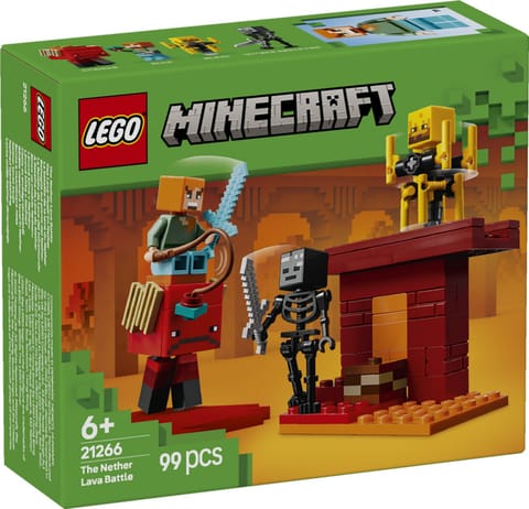 ⁨LEGO MINECRAFT Bitwa na moście Netheru 21266⁩ w sklepie Wasserman.eu