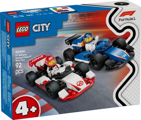 ⁨City 60464 F1 Williams Racing & Haas F1 Race Cars⁩ at Wasserman.eu