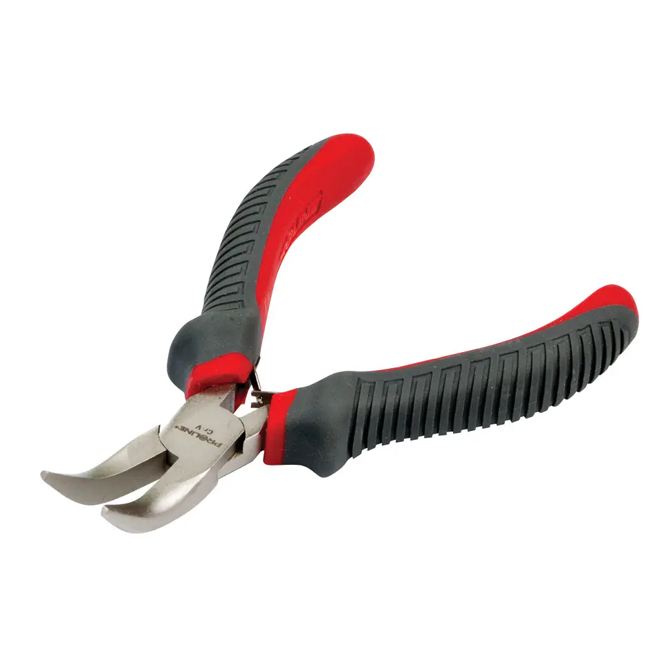 ⁨Pliers "micro" semicircular bent 125mm proline⁩ at Wasserman.eu