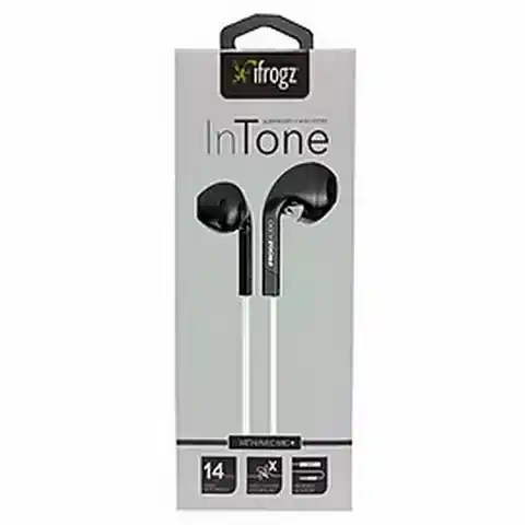 ⁨Słuchawki iFrogz Audio InTone czarny /black 31182⁩ w sklepie Wasserman.eu