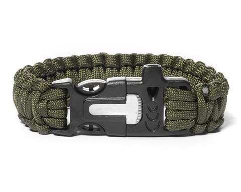 ⁨Bransoletka paracord 3w1 ARMY GREEN⁩ w sklepie Wasserman.eu