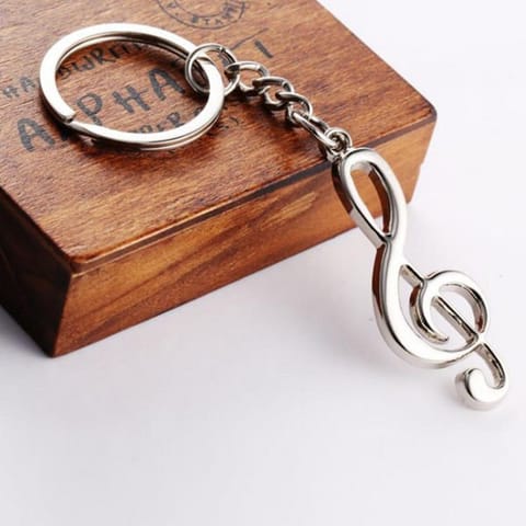 ⁨Music keychain - Treble clef⁩ at Wasserman.eu