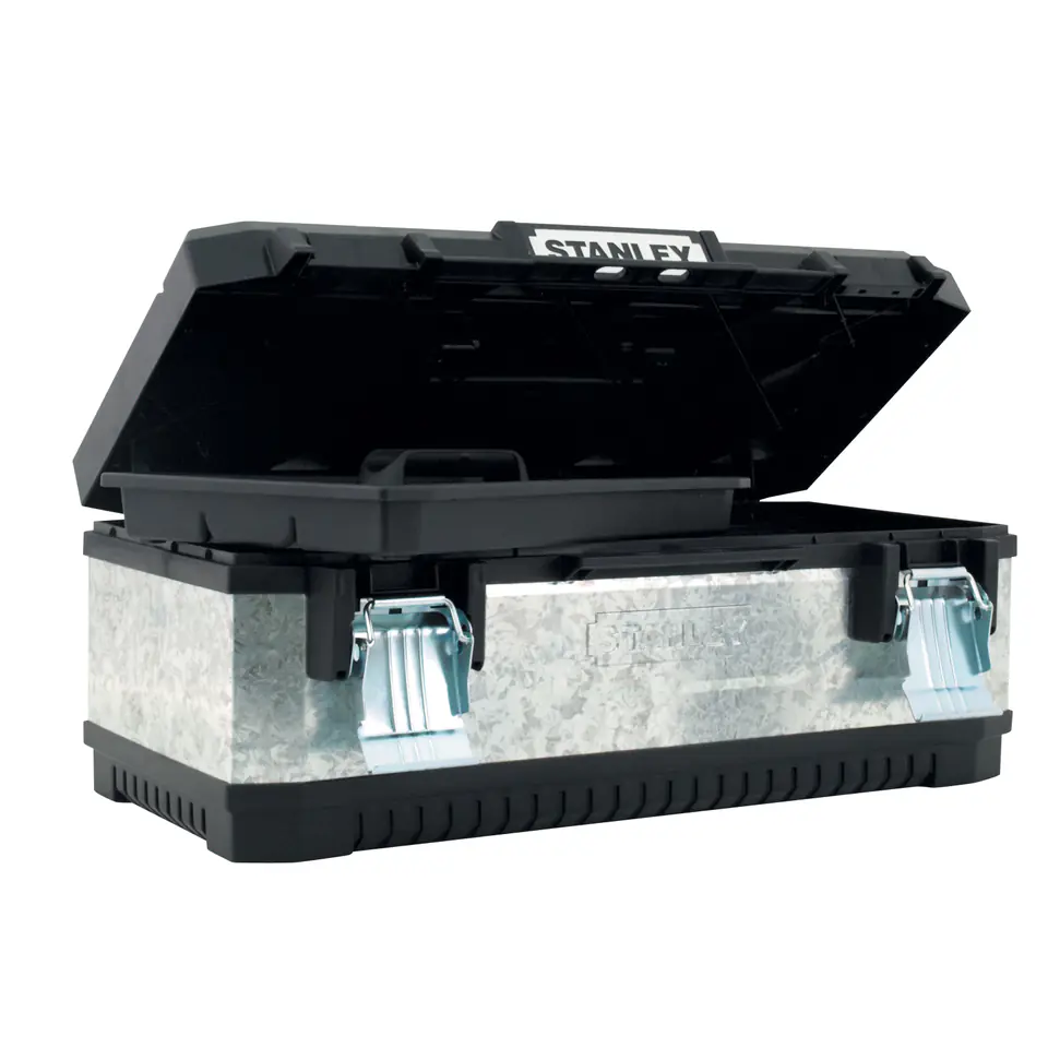 956181 20 inch Galvanized Tool Box, Stanley 95-618 at Wasserman.eu